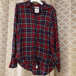 American Eagle red flannel